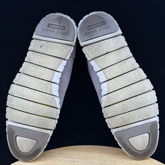 Cole Haan Mens ZeroGrand Grand.OS Wingtip Shoes 11M Gray C21383 Sneakers - Picture 9 of 10